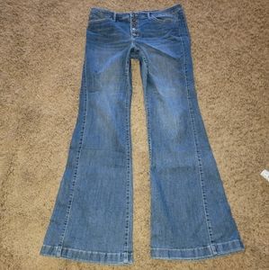 Size 14 Flare jeans/bell bottoms